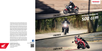 Honda CB500 - CZ brozura 2013-5